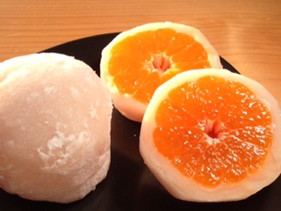 清光堂 まるごとみかん大福